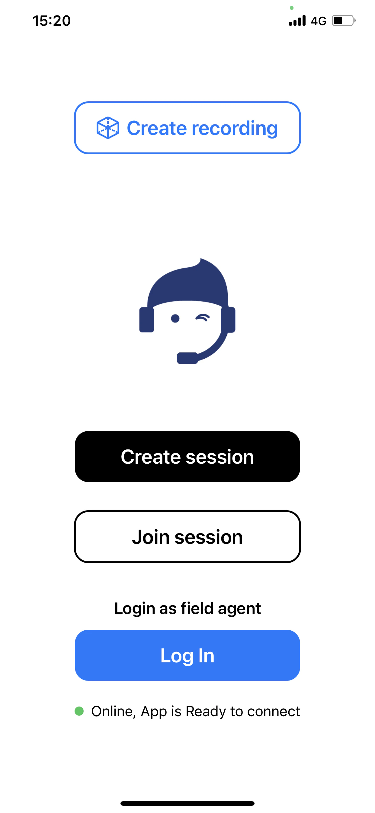 screenshot of AR Genie